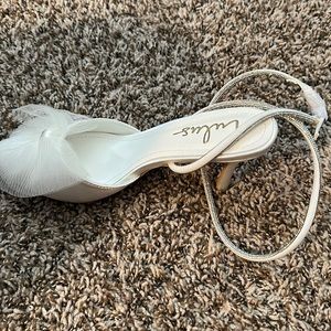 Lulus Lelania rhinestone heels in a size 8